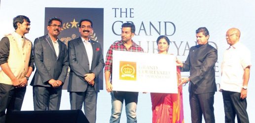 Logo publishing of ‘Grand Courtyard of Travancore’, the new limited edition sky villa project of Asset Homes at SUT Campus, Pattom, Trivandrum.