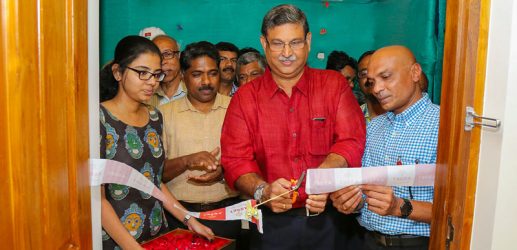 Mr. G Sankunni ( Land owner of Asset Gulmohar) inaugurates the sample apartment in Asset Gulmohar, Panniyankara, Kozhikode.