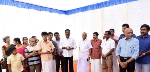 The foundation-stone laying ceremony of Asset Galleria, a residential project of Asset Homes at Ashwini Junction, Thrissur