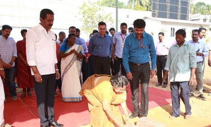 The foundation-stone laying ceremony of Asset Sunny Days, 81st residential project of Asset Homes at Peroorkada, Thiruvananthapuram