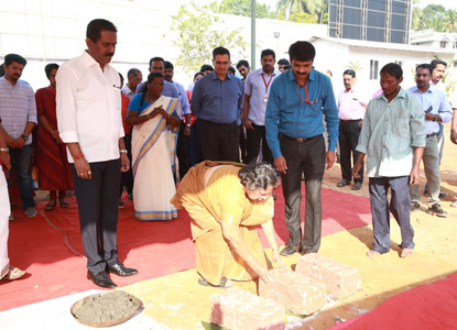The foundation-stone laying ceremony of Asset Sunny Days, 81st residential project of Asset Homes at Peroorkada, Thiruvananthapuram