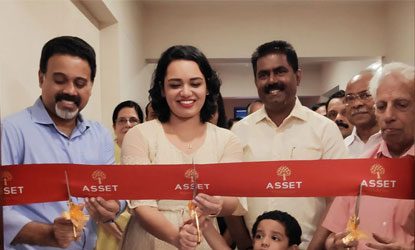 Asset Rangoli sample apartment inaugurated by Play Back Singer Mrs. Jyotsna, Mr.Radhakrishnan(Land Lord) and Mr.Vishagh Joseph, Architect.