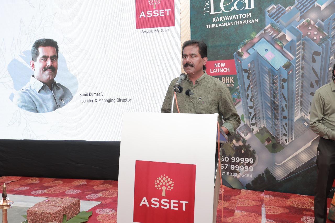 Foundation Stone Laying Ceremony for Asset The Leaf: A Milestone in Sustainable Living