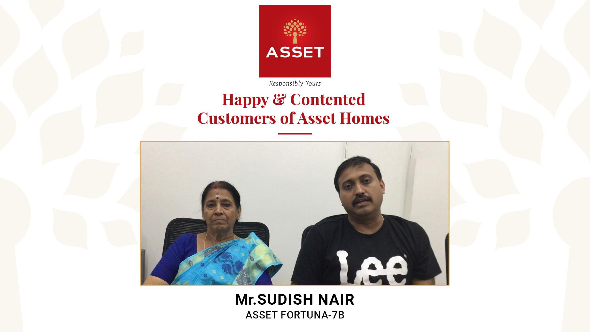 Mr Sudish Nair: Asset Fortuna 7B