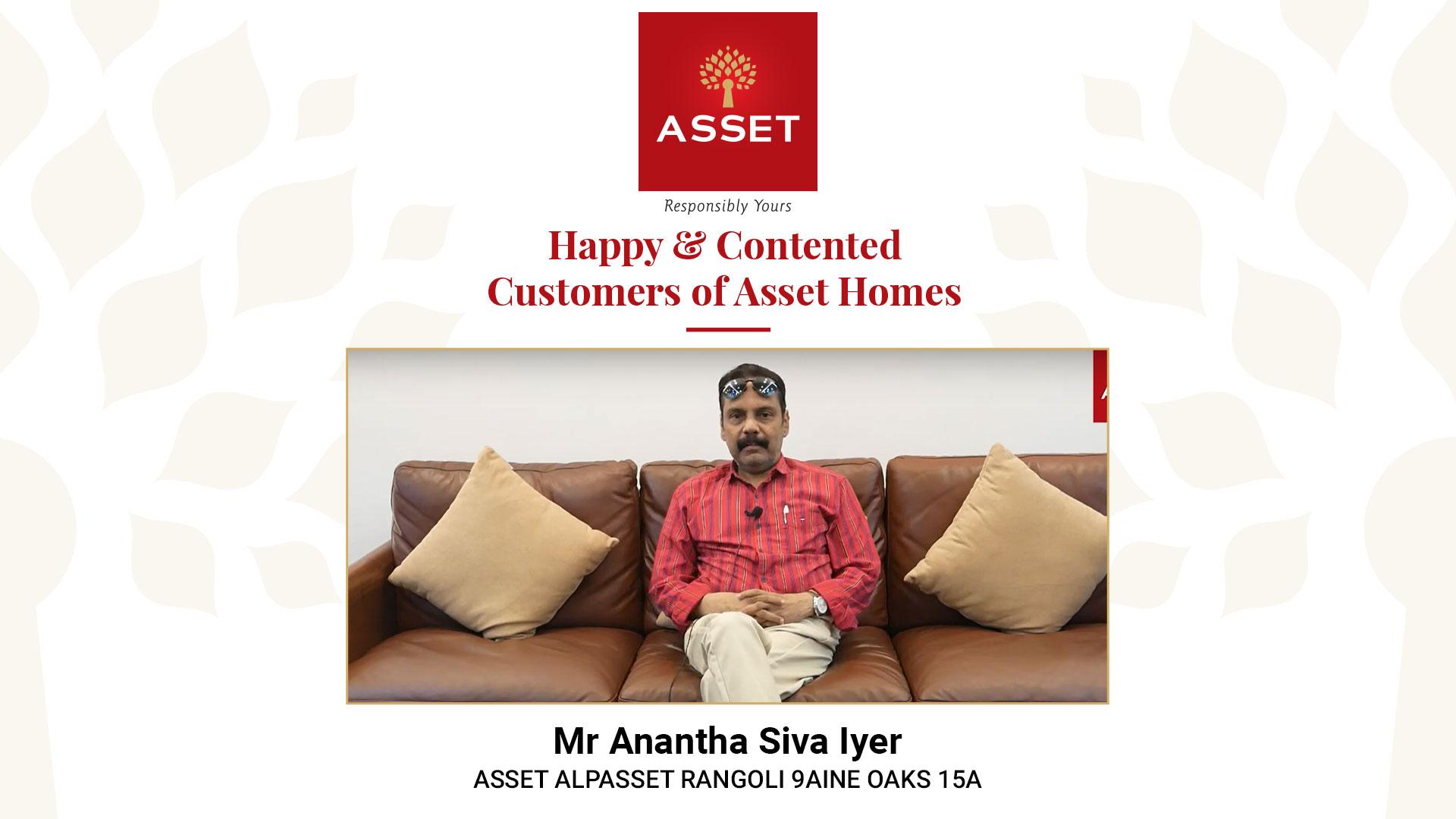 Mr Anantha Siva Iyer – Asset Rangoli 9A