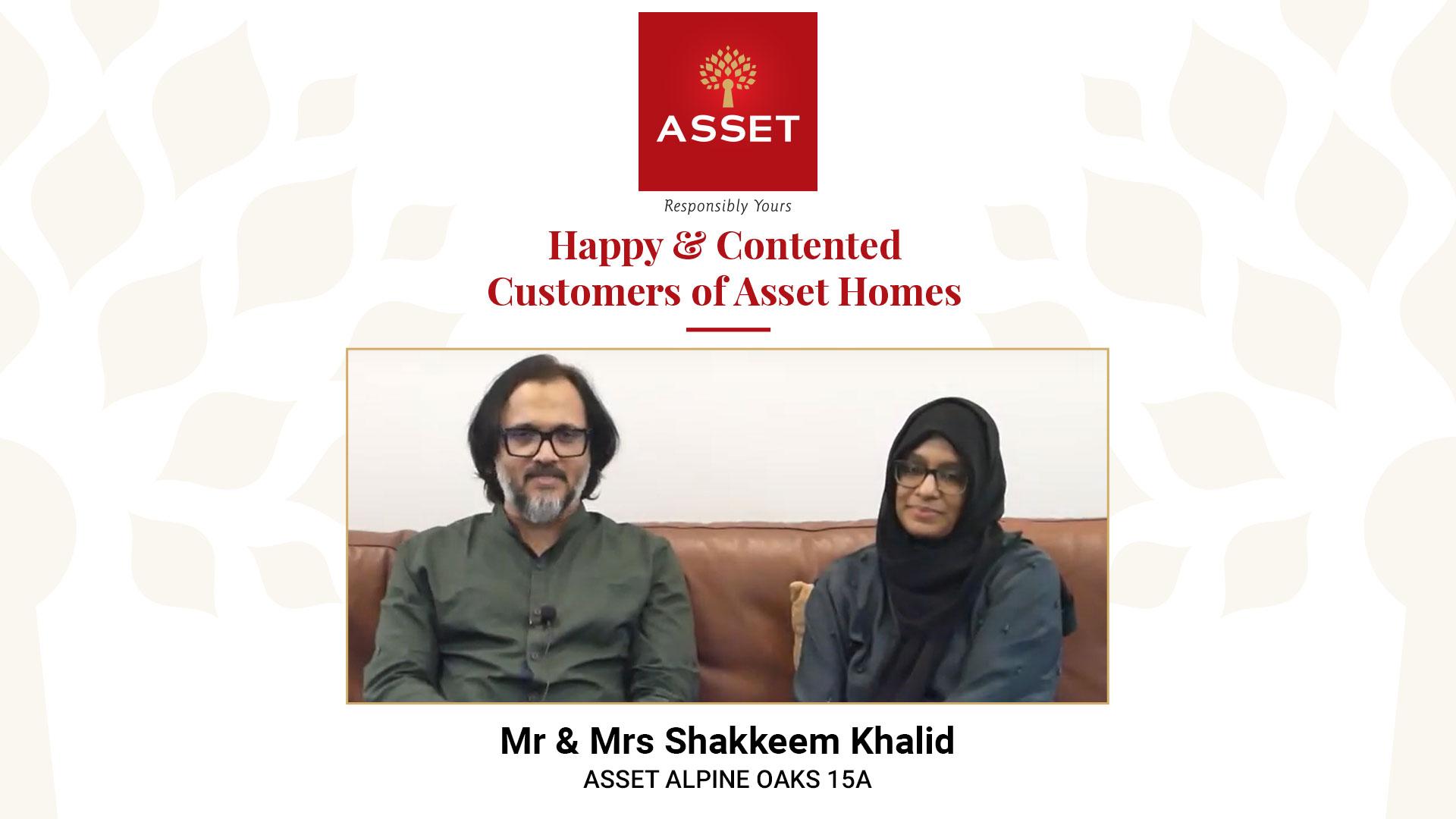 Mr & Mrs Shakkeem Khalid – Asset Alpine Oaks 15A