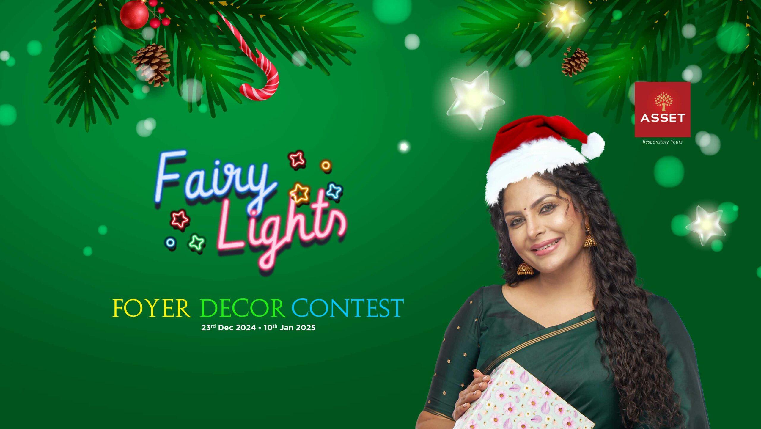 Asset Homes Announces ‘Fairy Lights’ Foyer Decor Competition for Christmas-New Year Season